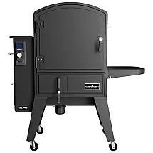 Churrasqueira Defumador Vertical á Pellet de Madeira com Wi-Fi, Controle de Temperatura, 3 Prateleiras de Carne, 3 Prateleiras Jerky e 12