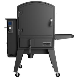 Churrasqueira Defumador Vertical á Pellet de Madeira com Wi-Fi, Controle de Temperatura, 3 Prateleiras de Carne, 3 Prateleiras Jerky e 12