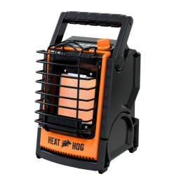 Aquecedor a Gás 4500 BTU com Controle de Temperatura, Aquece até 23 m2, HEAT HOG HH 09SLN A, Laranja