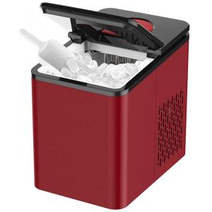 Máquina de Gelo IC3001 até 11 kg em 24H Portátil, 110v, SOOPYK, Vermelho