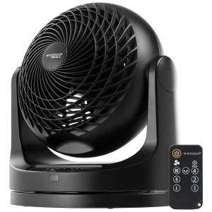 Ventilador de Mesa com Controle Remoto, 110V 84W, IRIS USA 594037, Preto