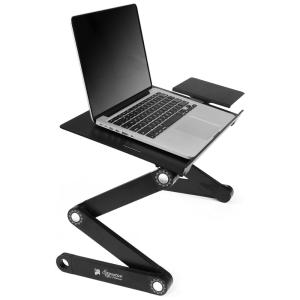 Suporte Ergonômico Laptop Ajustável Dobrável, EXECUTIVE OFFICE SOLUTIONS FBAEOS1, Preto