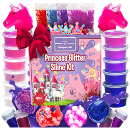 Kit de Slime Criativo e Sensorial com Complementos Divertidos como Glitter Inclusos, 7 a 10 Anos, THE THOUGHTS