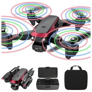 TizzyToy Mini Drone com Câmera 4K WiFi Controle por Gesto Hélice 3D, Preto