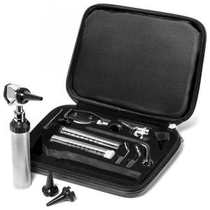 Conjunto de Otoscópio RA Bock 3.2v LED, Profissional