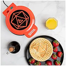 Máquina de Waffle, 900W 110V, Uncanny Brands, Vermelha
