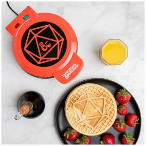 Máquina de Waffle, 900W 110V, Uncanny Brands, Vermelha