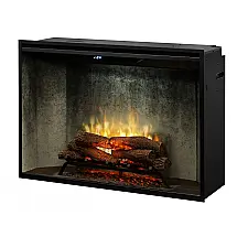 Lareira Elétrica Dimplex Revillusion RBF42WC 42 Polegadas ThruView Concreto Envelhecido 120V 208V 240V