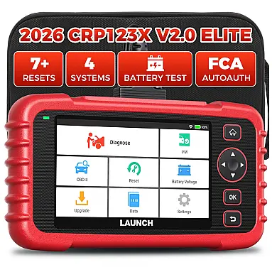 Scanner Automotivo CRP123X OBD2 com