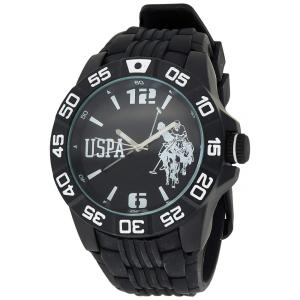 Relógio An Maclino Analógico Qartzo Eporte, U.S. POLO ASSN. USP9031, Preto