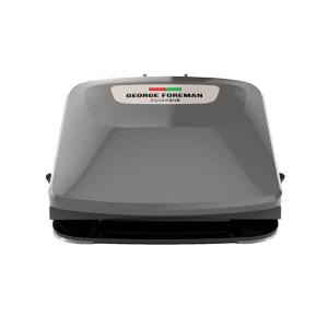 Grill Elétrico com Revestimento Antiaderente, 110V 1500W, George Foreman, Cinza