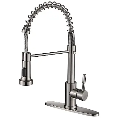 Torneira Cozinha em Aço Inoxidável