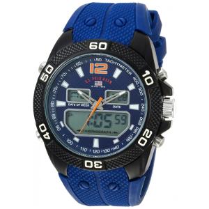 Relógio AnHomem Maclino Analógico Qartz Eportivo, U.S. POLO ASSN. US9627, Azul