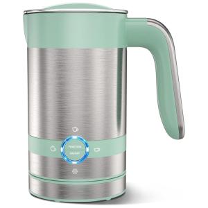 Espumador Elétrico Automático 200 mL, Aço Inoxidável, 110v, ELEMORE HOME, Verde