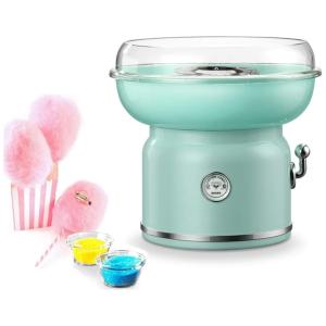 Retrô Máquina de Algodão Doce Elétrica Profissional, 110v, GMRZ, Verde