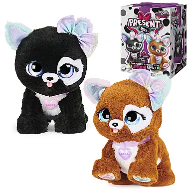 Cachorrinho Interativo Surpresa Glitter Puppy,