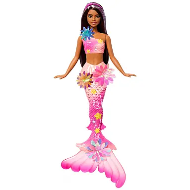 Barbie Sereia Mágica com Flores