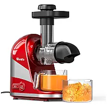Centrífuga de Frutas com 2 Modos e Função Reversível, 110V Wamife, Vermelho