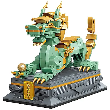 Kit de Construção Dragão Chinês