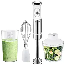 REDMOND Mixer com 3 Velocidades e Acessórios, Aço Inoxidável, 500W, 110V, Branco