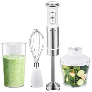 REDMOND Mixer com 3 Velocidades e Acessórios, Aço Inoxidável, 500W, 110V, Branco