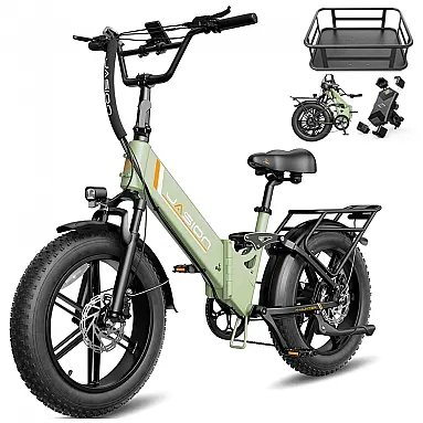 Bicicleta elétrica dobrável Jasion X-Hunter