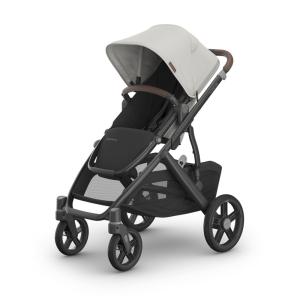 Carrinho de Bebê UPPAbaby Vista V3 - Kit Completo para Passeio de 1 a 2 Crianças, com Acessórios e Bolsa, em Tamanho Grande