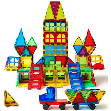 Kit de Construção Geométrico Educativo