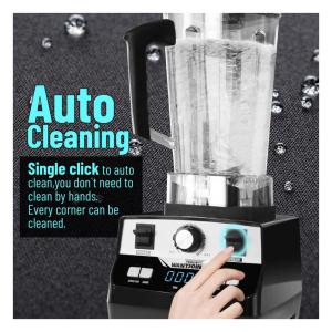 Liquidificador Profissional de 2L com Alta Velocidade, 1400W, 110v, WANTJOIN, Preto