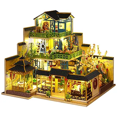 Casa em Miniatura Realista com