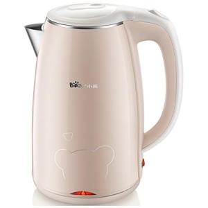 Chaleira Elétrica 1.7L, Aço Inoxidável, Desligamento Automático, 110v, BEAR ARCHERY, Creme