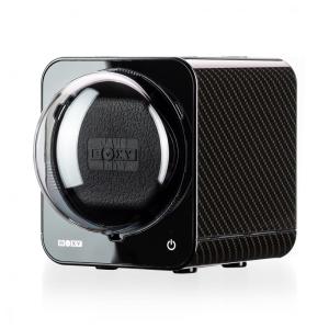 Caixa, Estojo Rotativo Automático para Relógios, 1 Lugar, ABEST BOXY Fancy Brick, Cinza