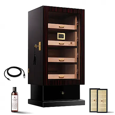 Humidor para Charutos Woodronic Ébano