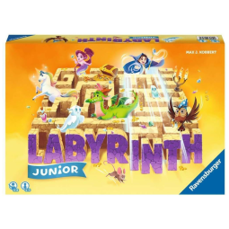 Jogo de Tabuleiro Ravensburger Junior Labirinto: Corrida por Tesouros em um Labirinto em Movimento
