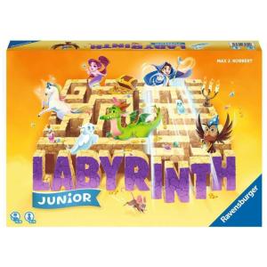 Jogo de Tabuleiro Ravensburger Junior Labirinto: Corrida por Tesouros em um Labirinto em Movimento