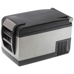 Geladeira e Frigobar para carro de 35 litros com alimentação elétrica 12V, ARB 10801352, Cinza