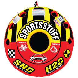 Boia Rebocável Inflável Para 2 Pessoas, Resistente, SPORTSSTUFF 30 3522, Vermelho