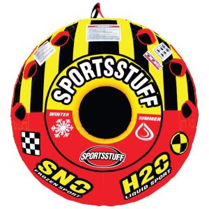 Boia Rebocável Inflável Para 2 Pessoas, Resistente, SPORTSSTUFF 30 3522, Vermelho