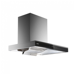 Coifa de embutir 76cm Robam inox e vidro CleanAir motor brushless 1100 CFM 9 velocidades 110V