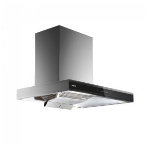 Coifa de embutir 76cm Robam inox e vidro CleanAir motor brushless 1100 CFM 9 velocidades 110V