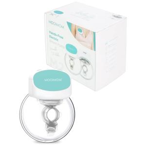 Bomba Tira Leite Elétrica com 2 Modos, 5 Níveis e Recarregável, 1Un, MOOIMOM, Verde