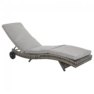 Espreguiçadeira de Vime para Piscina,