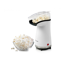 Pipoqueira Elétrica Faz até 16 Xicaras com Tampa de Medição para Grãos Incluída, Nostalgia, 110V, Branca