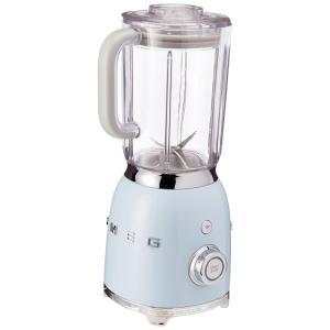 Liquidificador de Bancada Retrô anos 50 Capacidade 1.5L 4 Velocidades, SMEG BLF01PBUS, Azul
