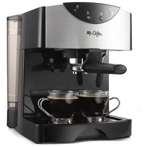 Cafeteira Elétrica Expresso Automática 15 Bar, 1250W, 1.5L, MR. COFFEE ECMP50 RB, Preto