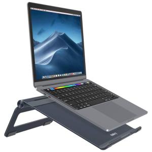 Suporte Ergonômico Laptop Ajustável 18, 44Cm, NULAXY, Cinza