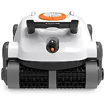 Robô Aspirador de Piscina sem Fio com Escalada em Parede e Sucção Forte, 110V, Gosvor Pivot, Branco