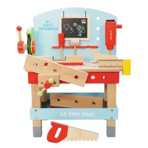 Bancada de Ferramentas Infantil de Madeira, Le Toy Van TV448, Colorida