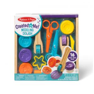 Kit Massa de Modelagem com 8 Ferramentas e 4 Cores de Massa para Crianças Acima de 3 Anos, Melissa & Doug