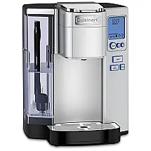 Cafeteira Elétrica Programável 12 Xícaras Reservatório de Água 2,1L Filtro Reutilizável Cor, CUISINART SS 10, Prateado